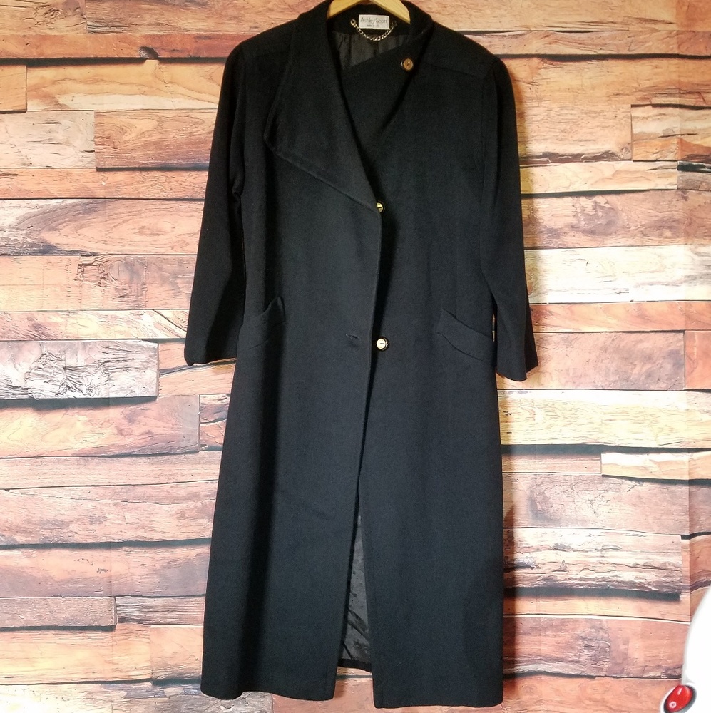 Vintge Ashley Scott Wool Coat